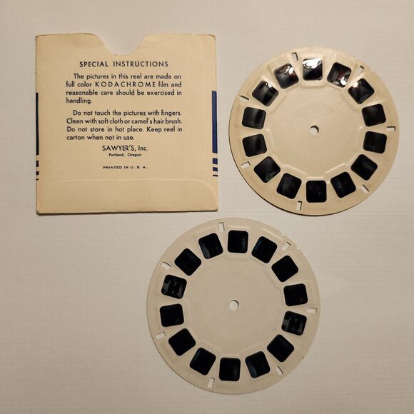 VINTAGE View Master The Matterhorn and Zermatt Switzerland St. Moritz SKI Reels - Picture 4 of 4